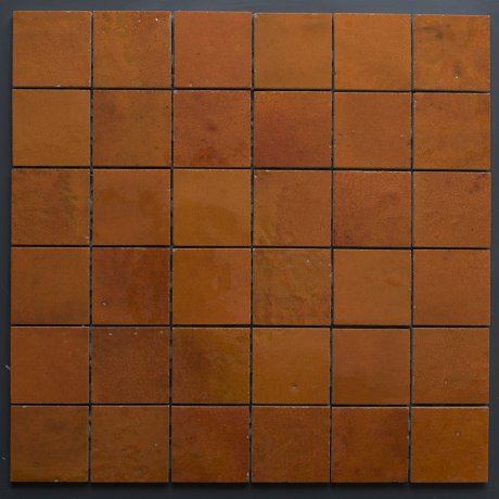 Zellige-50x50mm-Orange-Petillant-N-48